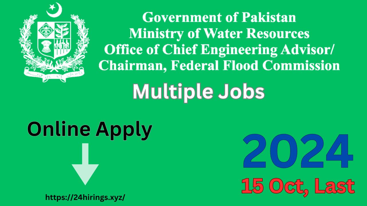 Latest Government Jobs 2024 Ministry of Water Resources