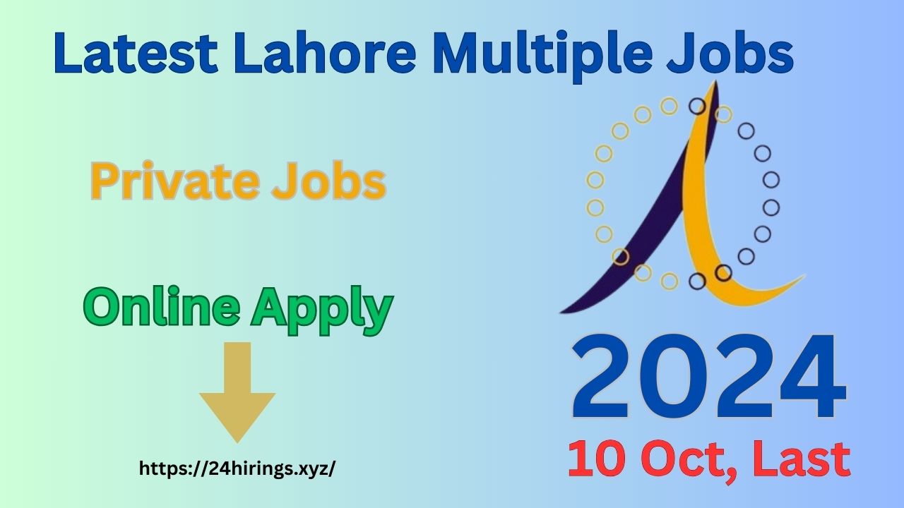 Latest Lahore Jobs 2024 Board of Management Quaid-e-Azam Industrial Estate (BOM-QIE)