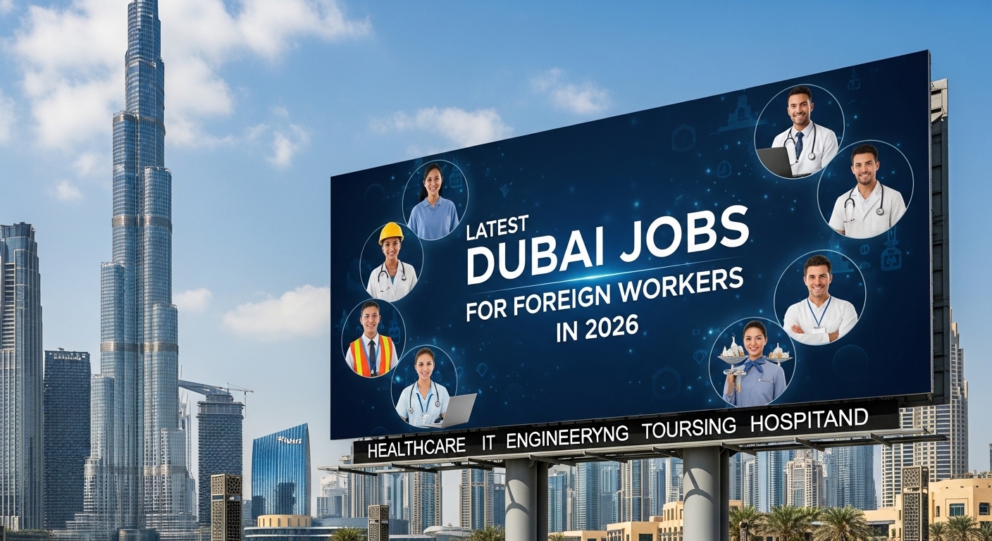 Latest Dubai Jobs for Foreign Workers in 2026
